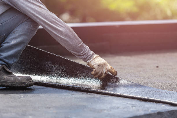 Professional Crawl Space Encapsulation technician working in Alden, KS